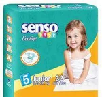 фото Подгузники д-детей SENSO BABY Ecoline B5 с крем.-бальзам