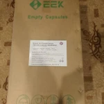 Фото №3 Пустая желатиновая капсула 00 (Коробка 80000 штук)