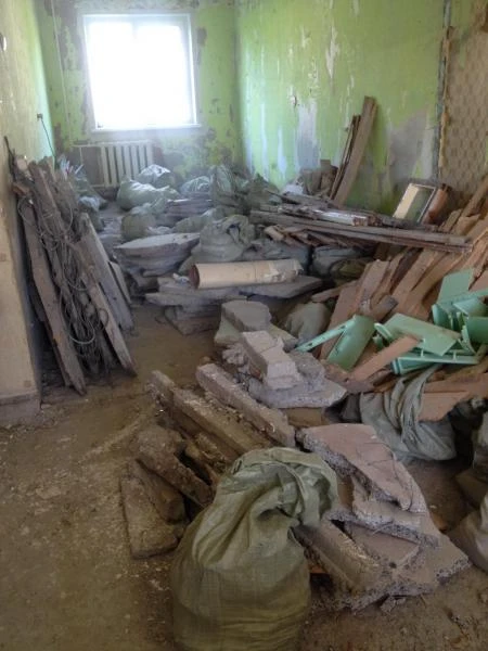 Фото вывоз строительного мусора Омск