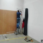 Фото №2 Монтаж/установка панелей из алькантары , кожи, материала