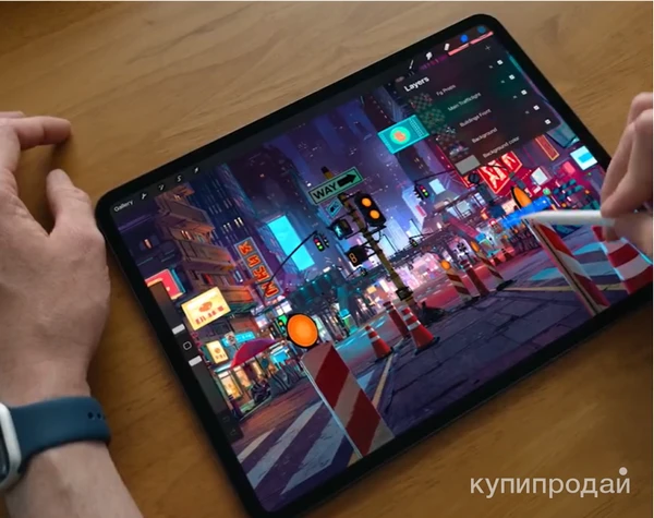 Фото Apple Планшет iPad Pro M4 11 2024, 11" 256 ГБ, черный новинка