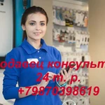 Продавец  консультант