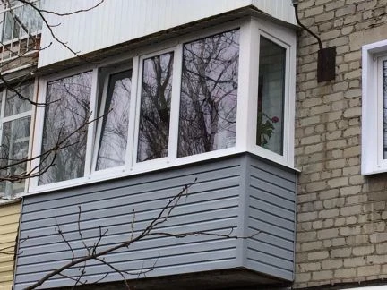 Фото Балкон утеплённый