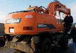 Фото №2 Экскаватор колесный Doosan Solar 180W-V 2012г