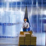 фото Изготовление ПВХ Завес - Штор Силиконовых Под Размер.Изготовление Завесы Полосовой ПВХ Силиконовой, Морозостойкой.