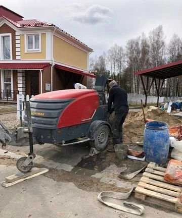 Фото Полусухая стяжка