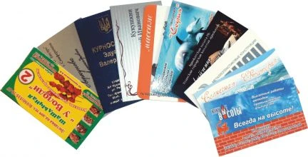 Фото Визитки, листовки, магниты, пластиковые карты