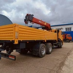 Фото №3 Бортовой КамАз 65115 с КМУ Kanglim 1256