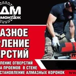 Алмазное Сверление / Бурение и резка проёмов Абинск