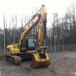 Аренда экскаватора Caterpillar 320D L, самосвалы 20м3