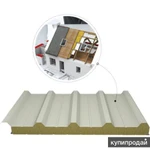 Фото №2 Минераловатные сэндвич панели