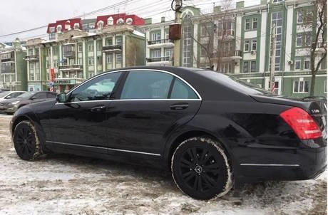 Фото Аренда Mercedes S-class W221 с водителем