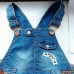 Фото №2 Джинсовый детский сарафан.