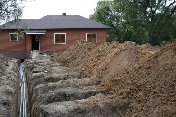 Фото Земляные работы и уборка. Строительство. Фундаменты.