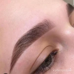 Фото №8 Ламинирование ресничек и бровей