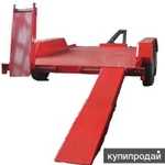 Фото №12 Низкорамный прицеп для перевозки мини спец техники до 4х тонн