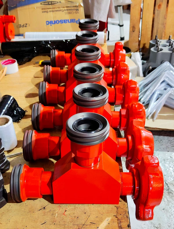 Фото Купить у производителя - Тройник НКТ 2  с БРС АФНИ ТМ НКТ ЭЛМ ИПК тройник под маномтр Тройники НКТ-60 НКТ-73 НКТ-89 НКТ-102 НКТ-114