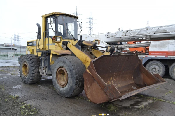 Фото Аренда фронтального погрузчика Komatsu