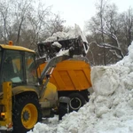 Вывозим-убираем снег. Чистим дороги в Чехове 