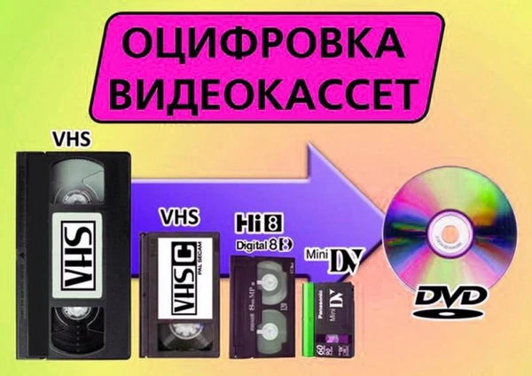 Фото Перезапись с видеокассет Йошкар-Ола