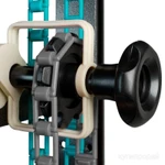 Система подъёма крепления трёх бумажных фонов на стену, потолок