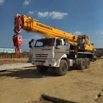 Кран вездеход, услуги по Москве и области.