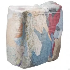 Фото Ветошь ХБ цветная простынная в брикетах