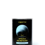 фото CERTA - Грунт-краска по металлу 3 в 1 банка жестяная 0,8 кг Тёмный графит