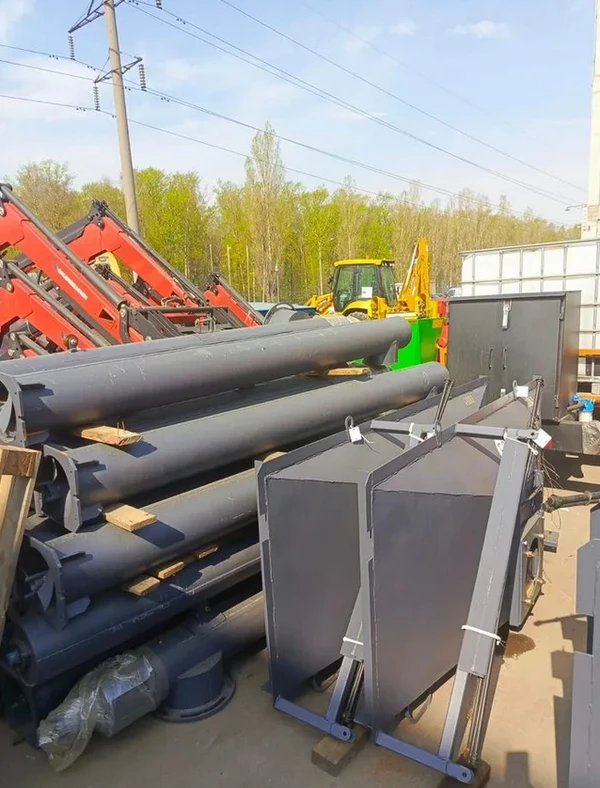 Фото Загрузчик сеялок регулируемый с шиберной заслонкой