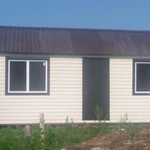 фото бытовка жилая, вагончик для дачи.