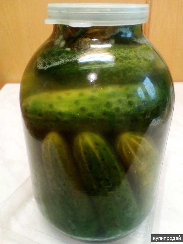 Фото Продам солёные огурцы с дачи