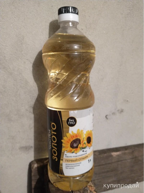 Фото Масло подсолнечное 1 л