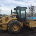 Аренда Услуги Грунтовый виброкаток CATERPILLAR cs74