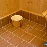 Фото №2 Теплый пол в бане. Мечта. Монтаж круглый год.