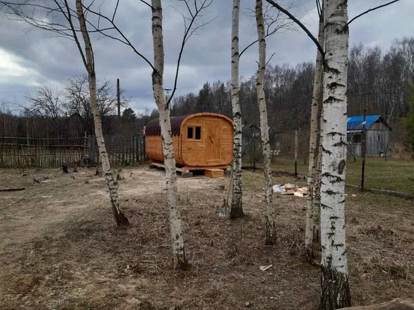 Фото Баня-бочка квадро 4*2 под ключ от производителя