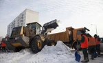 фото Услуги по уборке и вывозу снега в Новосибирске