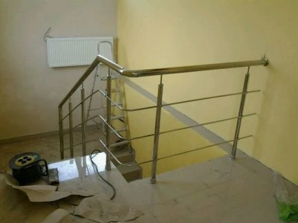 Фото Ограждение из нержавейки