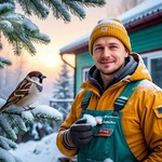 фото Построим теплый жилой дом на даче в Пензе зимой Каркас-58