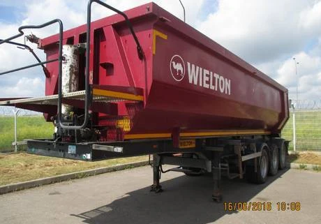 Фото Б/У Самосвальный полуприцеп Wielton 30 кубов(2012г)