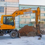 Аренда гидромолота Hyundai R170W-7