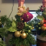 Фото №3 Оформление бутылок к новому году