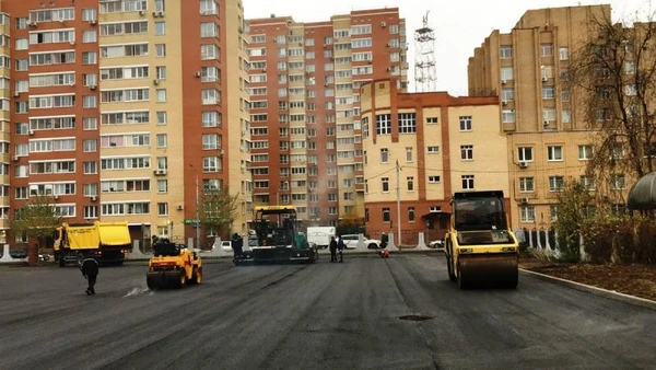 Фото Асфальтирование дорог
