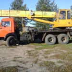 Автокран  16 , 25 тонн. , Заказ  Аренда автокрана в Отрадном