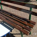 фото Скамейка уличная со спинкой - купить в Таганроге, Ростове, Краснодаре, Воронеже