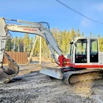 Фото №6 Японский экскаватор габаритный б/у Takeuchi 14 тонн