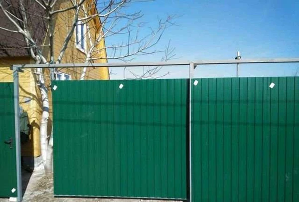 Фото Забор и Навес установка на Заказ