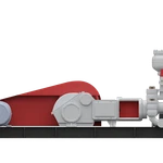 Фото №2 Насосный агрегат АН-50, электродвигатель 55 кВт/1000 об., ОБП, на раме