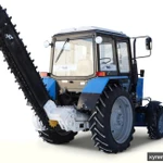 Фото №2 Аренда грунтореза, траншеекопателя, бары