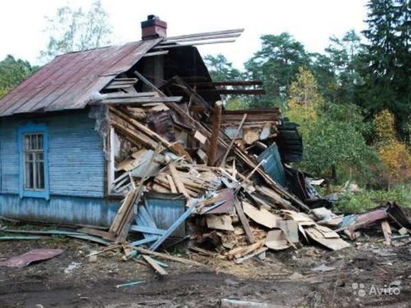 Фото Ломаем сарай дом и прочее