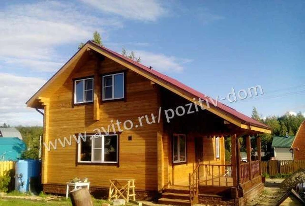 Фото Построим дом 150м2 из профилированного бруса